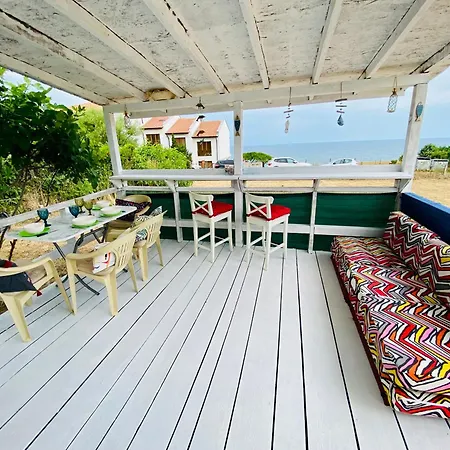 キャンプ場 каравана в